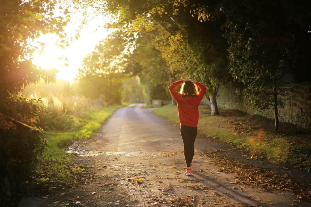 Improve walking distance in nature